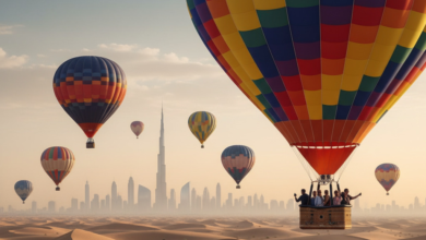Hot Air Balloon Dubai Desert