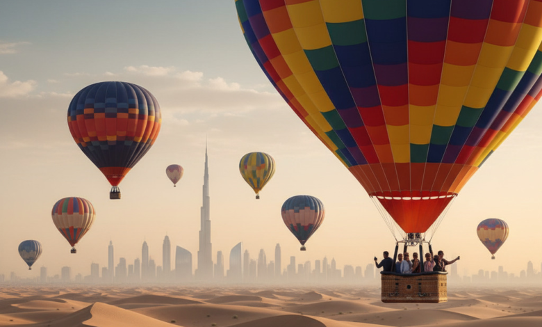 Hot Air Balloon Dubai Desert