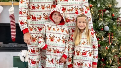 Christmas Pajamas Inspired by Santa, Elves, and Reindeer Fun