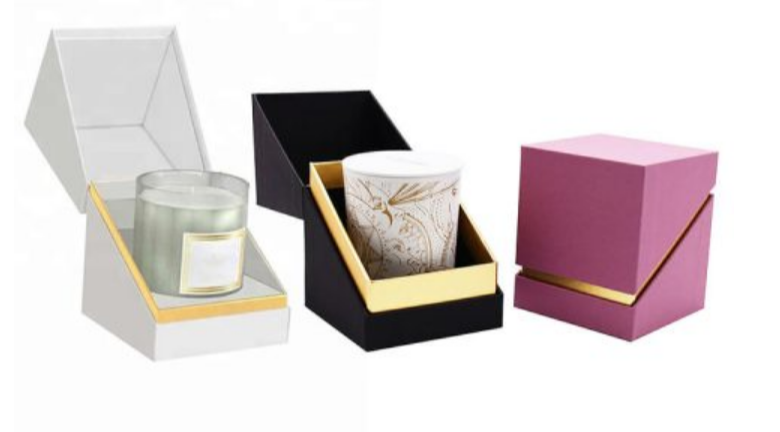 Premium Custom Candle Packaging by Boxuppackaging