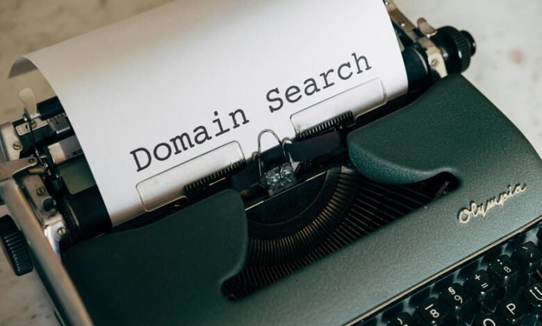 web and domain analysis details