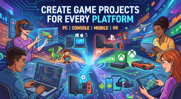 Create Game Projects for Every Platform